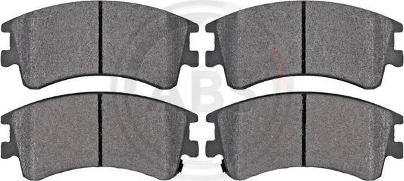 A.B.S. 37381 - Brake Pad Set, disc brake onlydrive.pro