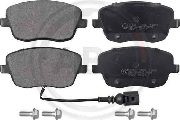 A.B.S. 37338 - Brake Pad Set, disc brake onlydrive.pro