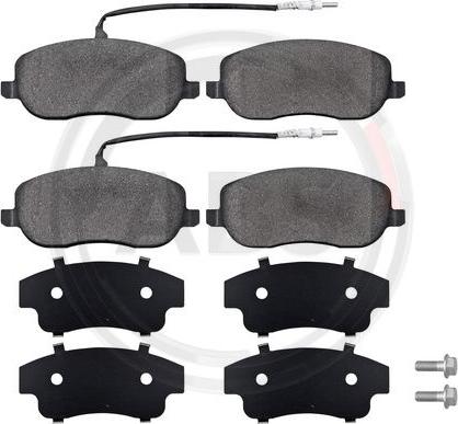 A.B.S. 37329 - Brake Pad Set, disc brake onlydrive.pro