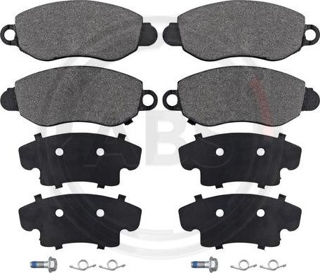 A.B.S. 37294 - Brake Pad Set, disc brake onlydrive.pro