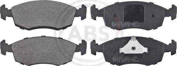 A.B.S. 37292 - Brake Pad Set, disc brake onlydrive.pro