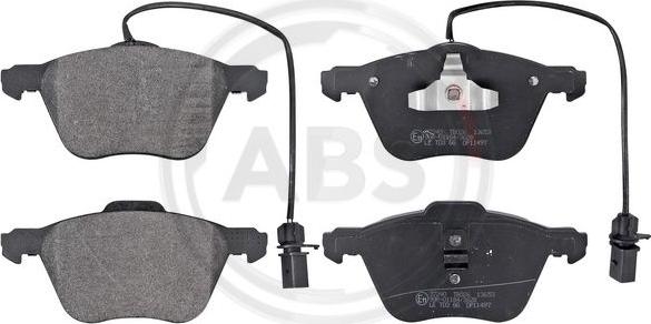 A.B.S. 37240 - Brake Pad Set, disc brake onlydrive.pro