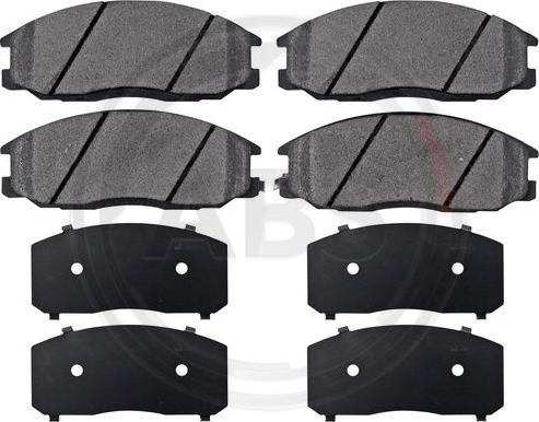 A.B.S. 37242 - Brake Pad Set, disc brake onlydrive.pro