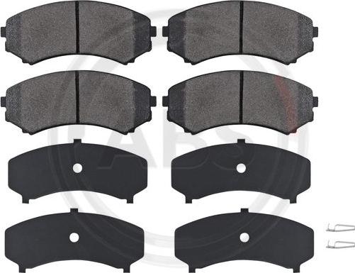 A.B.S. 37203 - Brake Pad Set, disc brake onlydrive.pro