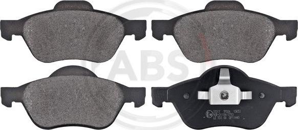 A.B.S. 37217 - Brake Pad Set, disc brake onlydrive.pro