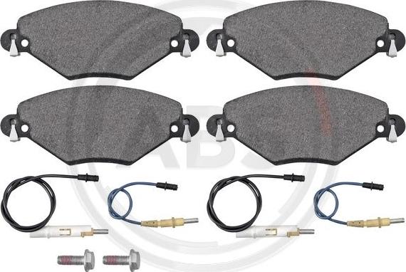 A.B.S. 37277 - Brake Pad Set, disc brake onlydrive.pro