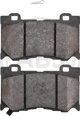 A.B.S. 37768 - Brake Pad Set, disc brake onlydrive.pro