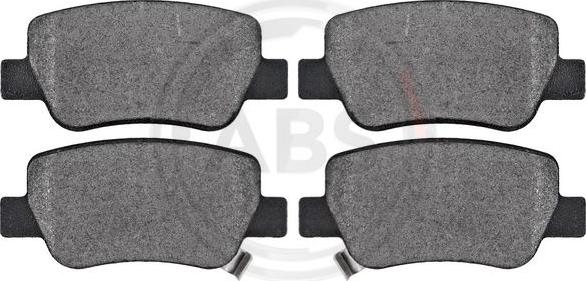 A.B.S. 37737 - Brake Pad Set, disc brake onlydrive.pro