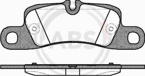 A.B.S. 37725 - Piduriklotsi komplekt,ketaspidur onlydrive.pro