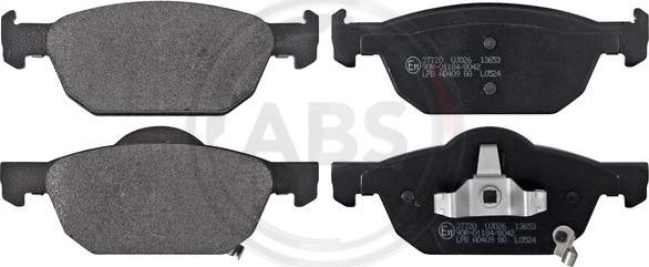 A.B.S. 37720 - Brake Pad Set, disc brake onlydrive.pro