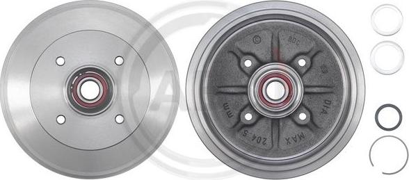 A.B.S. 2655-SC - Brake Drum onlydrive.pro