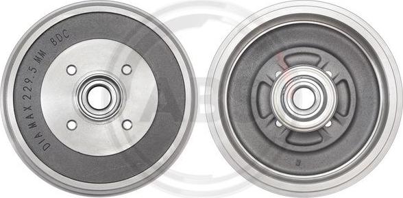 A.B.S. 2758-SC - Brake Drum onlydrive.pro