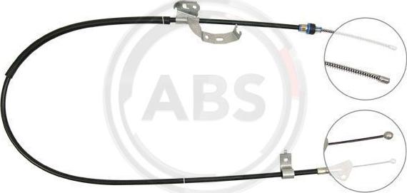 A.B.S. K19908 - Cable, parking brake onlydrive.pro