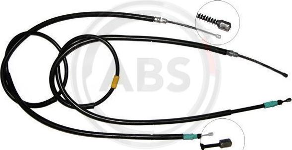 A.B.S. K19645 - Cable, parking brake onlydrive.pro