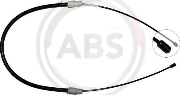 A.B.S. K19616 - Cable, parking brake onlydrive.pro