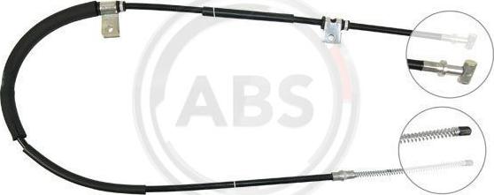 A.B.S. K19677 - Cable, parking brake onlydrive.pro