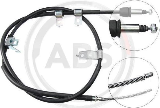 A.B.S. K19307 - Cable, parking brake onlydrive.pro