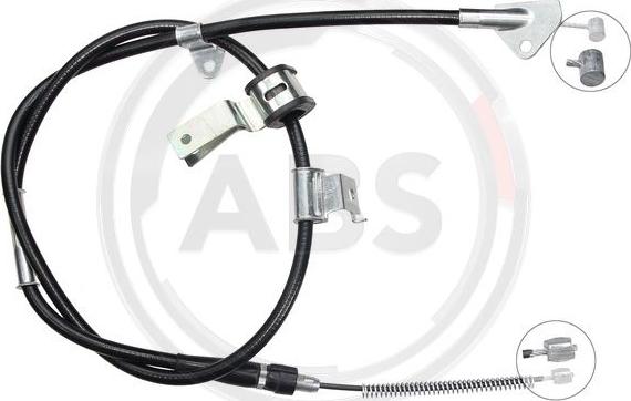 A.B.S. K14009 - Cable, parking brake onlydrive.pro