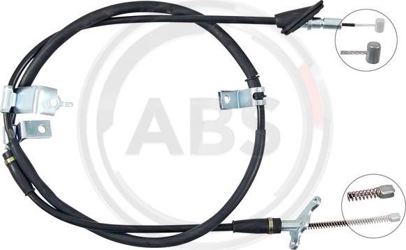 A.B.S. K14104 - Cable, parking brake onlydrive.pro