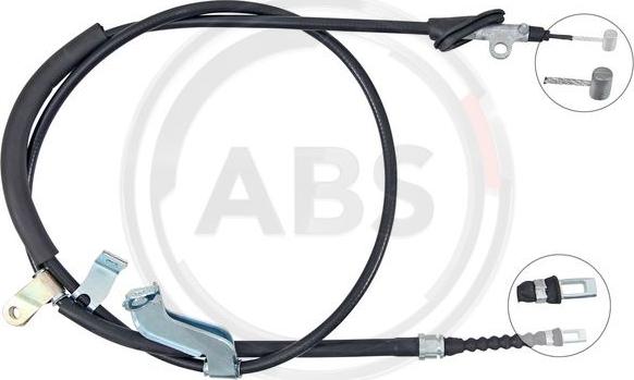 A.B.S. K14114 - Cable, parking brake onlydrive.pro