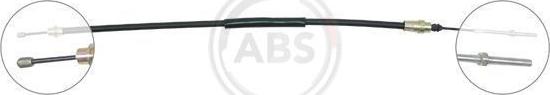 A.B.S. K15587 - Cable, parking brake onlydrive.pro