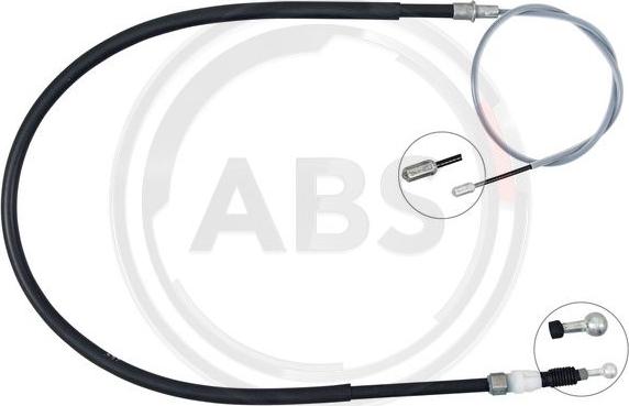 A.B.S. K15025 - Cable, parking brake onlydrive.pro