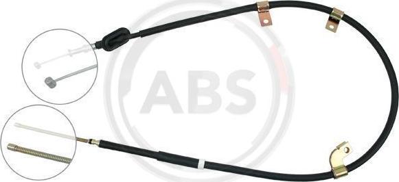 A.B.S. K15868 - Cable, parking brake onlydrive.pro