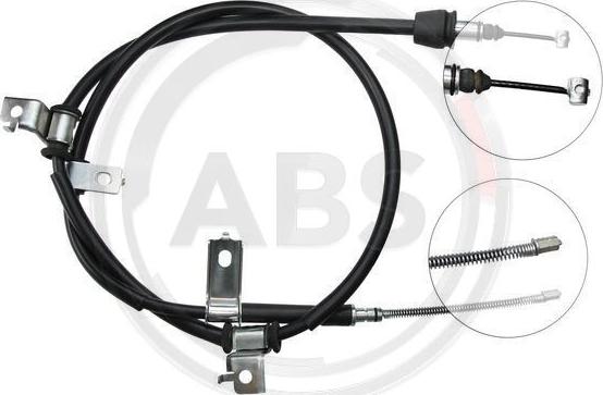 A.B.S. K15357 - Cable, parking brake onlydrive.pro