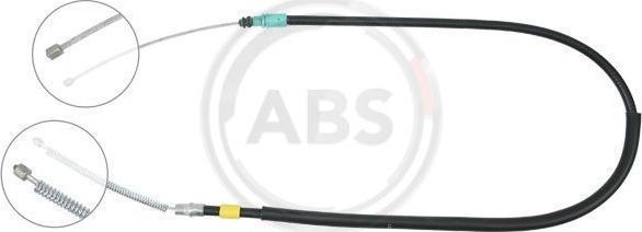 A.B.S. K16928 - Cable, parking brake onlydrive.pro