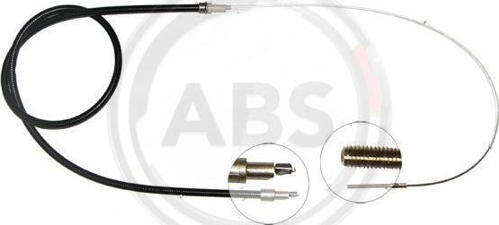 A.B.S. K16607 - Cable, parking brake onlydrive.pro