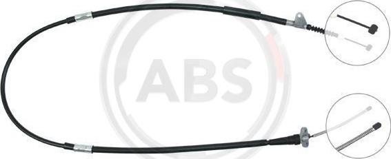 A.B.S. K16048 - Cable, parking brake onlydrive.pro