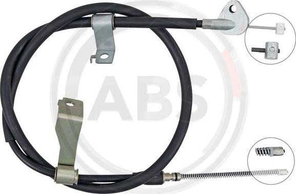 A.B.S. K16015 - Cable, parking brake onlydrive.pro