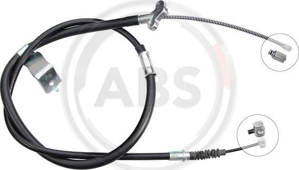 A.B.S. K16137 - Cable, parking brake onlydrive.pro