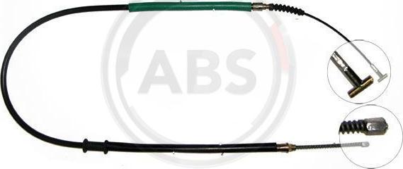 A.B.S. K10557 - Cable, parking brake onlydrive.pro