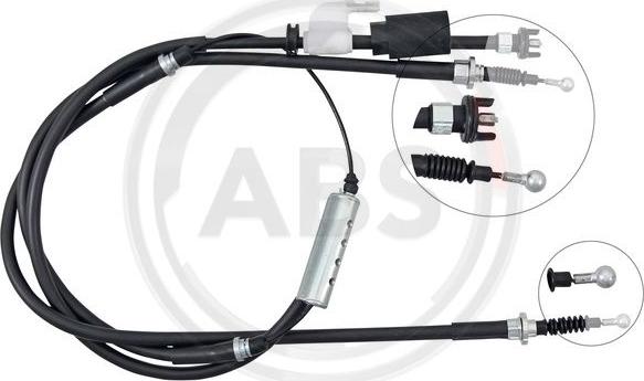 A.B.S. K10014 - Cable, parking brake onlydrive.pro
