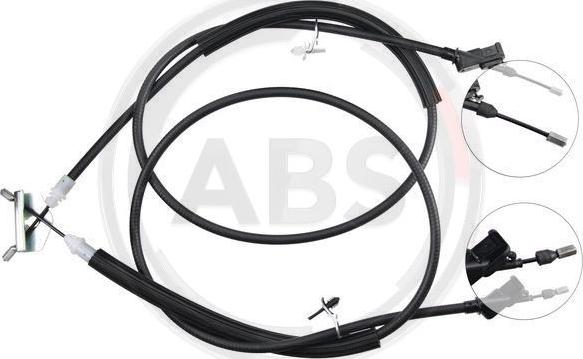 A.B.S. K10032 - Cable, parking brake onlydrive.pro