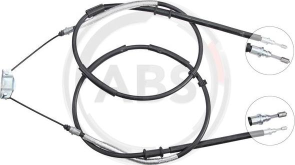 A.B.S. K10155 - Cable, parking brake onlydrive.pro