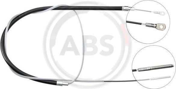 A.B.S. K10256 - Cable, parking brake onlydrive.pro