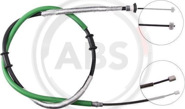 A.B.S. K18078 - Cable, parking brake onlydrive.pro