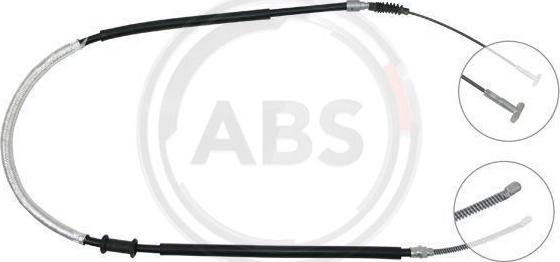 A.B.S. K13547 - Cable, parking brake onlydrive.pro