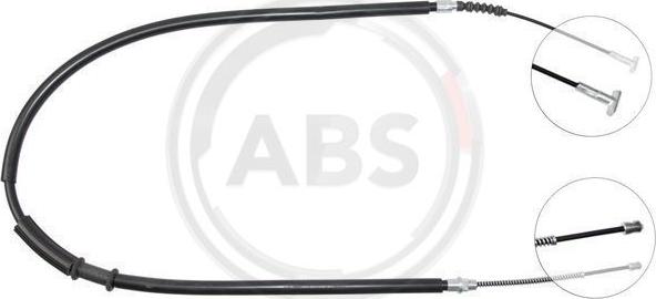 A.B.S. K13618 - Cable, parking brake onlydrive.pro