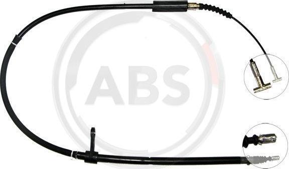 A.B.S. K13187 - Cable, parking brake onlydrive.pro