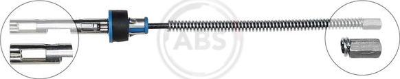 A.B.S. K13852 - Cable, parking brake onlydrive.pro