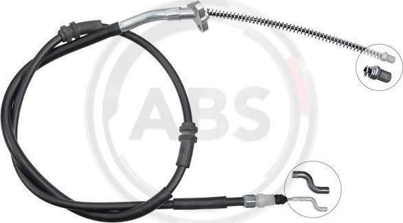 A.B.S. K13871 - Cable, parking brake onlydrive.pro