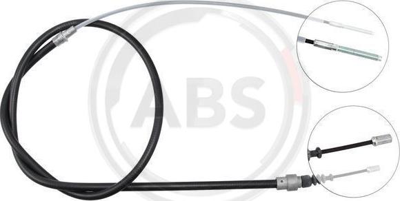 A.B.S. K12516 - Cable, parking brake onlydrive.pro