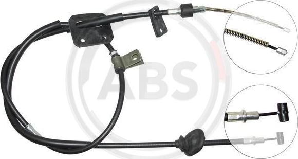 A.B.S. K12638 - Cable, parking brake onlydrive.pro