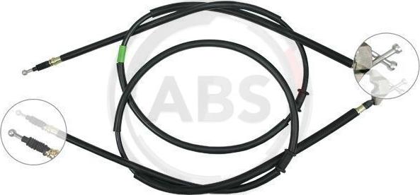 A.B.S. K12815 - Cable, parking brake onlydrive.pro