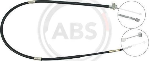 A.B.S. K12818 - Cable, parking brake onlydrive.pro