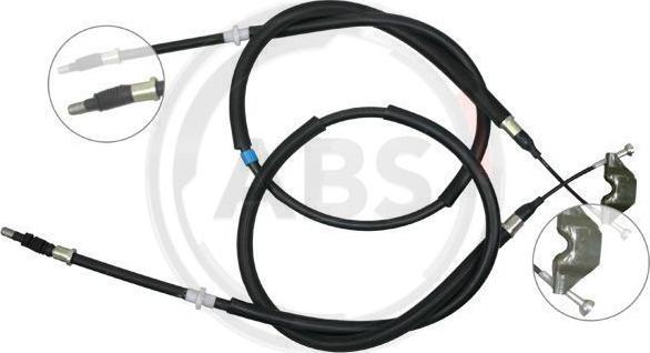 A.B.S. K12795 - Cable, parking brake onlydrive.pro