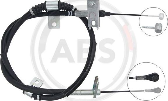 A.B.S. K17450 - Cable, parking brake onlydrive.pro